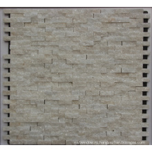 8мм Мозаичная плитка из белого камня